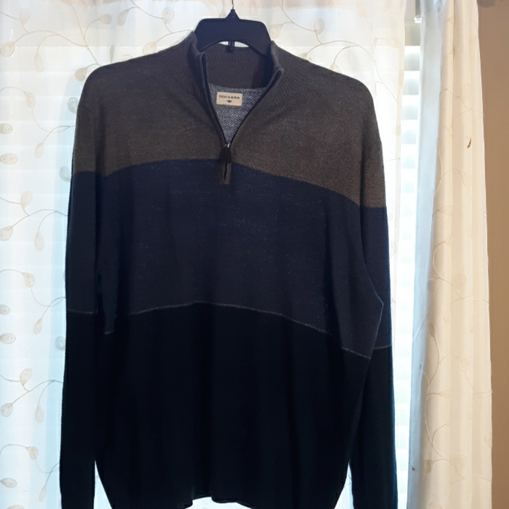 1/4 Zip Pullover Sweater